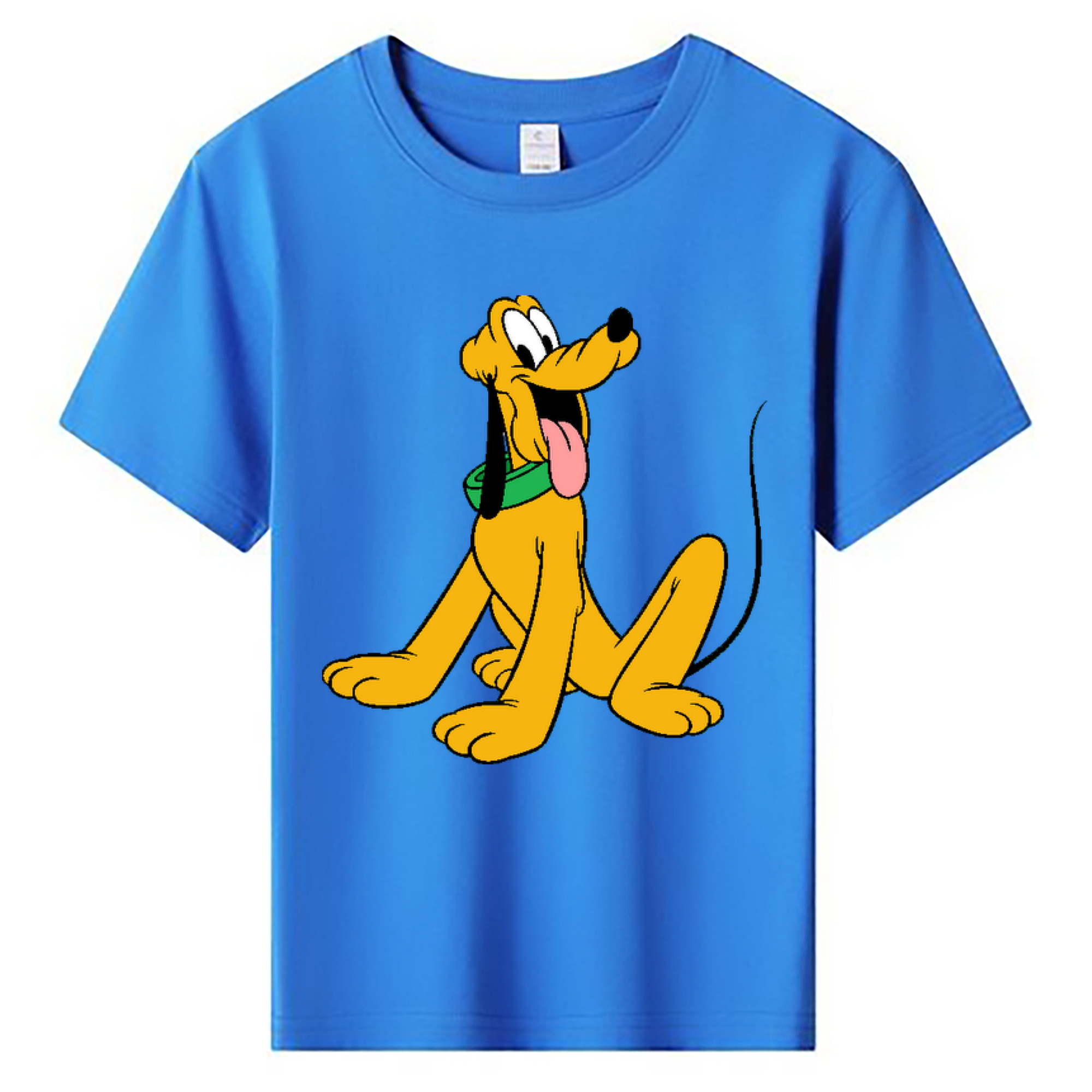 ミッキーマウス Mickey Mouse 綿100％キッズTシャツ（フロントプリント）